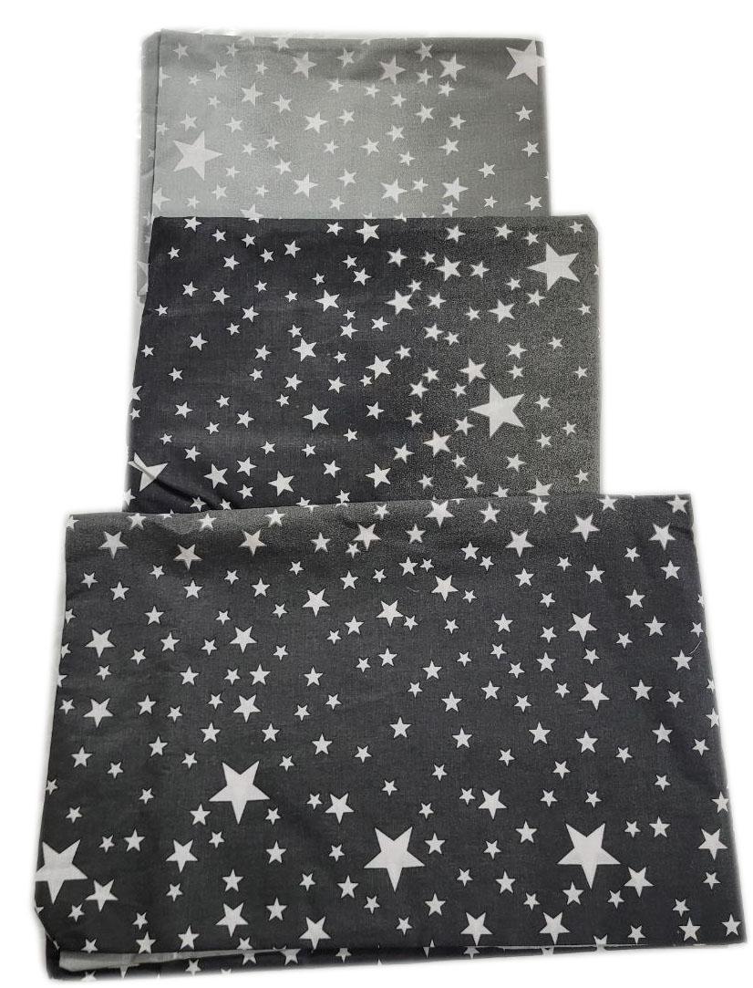 Постельный набор в кровать Звезды Темно-серый (10672471) Постельный набор в кровать Звезды Темно-серый (10672471)