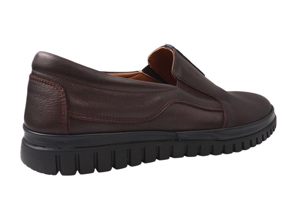 Кеди-сліпони чоловічі Ridge зі шкіри на низькому ходу на шнурівці р. 41 Кабір (403-21DTC) - фото 4 Кеди-сліпони чоловічі Ridge зі шкіри на низькому ходу на шнурівці р. 41 Кабір (403-21DTC) - фото 4