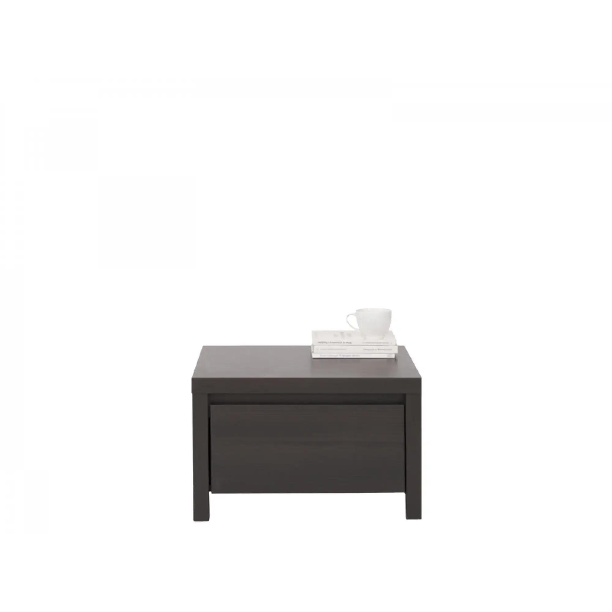 Тумба прикроватная ВМК Каспиан KOM1S Дуб милано темный (GRB-1986)