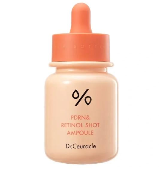 Сыворотка антивозрастная с полинуклеотидами ретинолом и спикулами Dr.Ceuracle PDRN & Retinol Shot Ampoule 30 мл