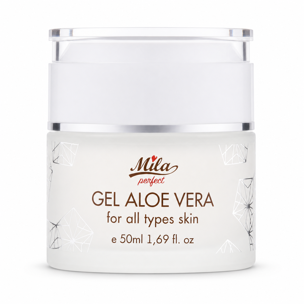 маска гелевая Mila Perfect Aloe Vera из алоэ для лица и тела 50 мл