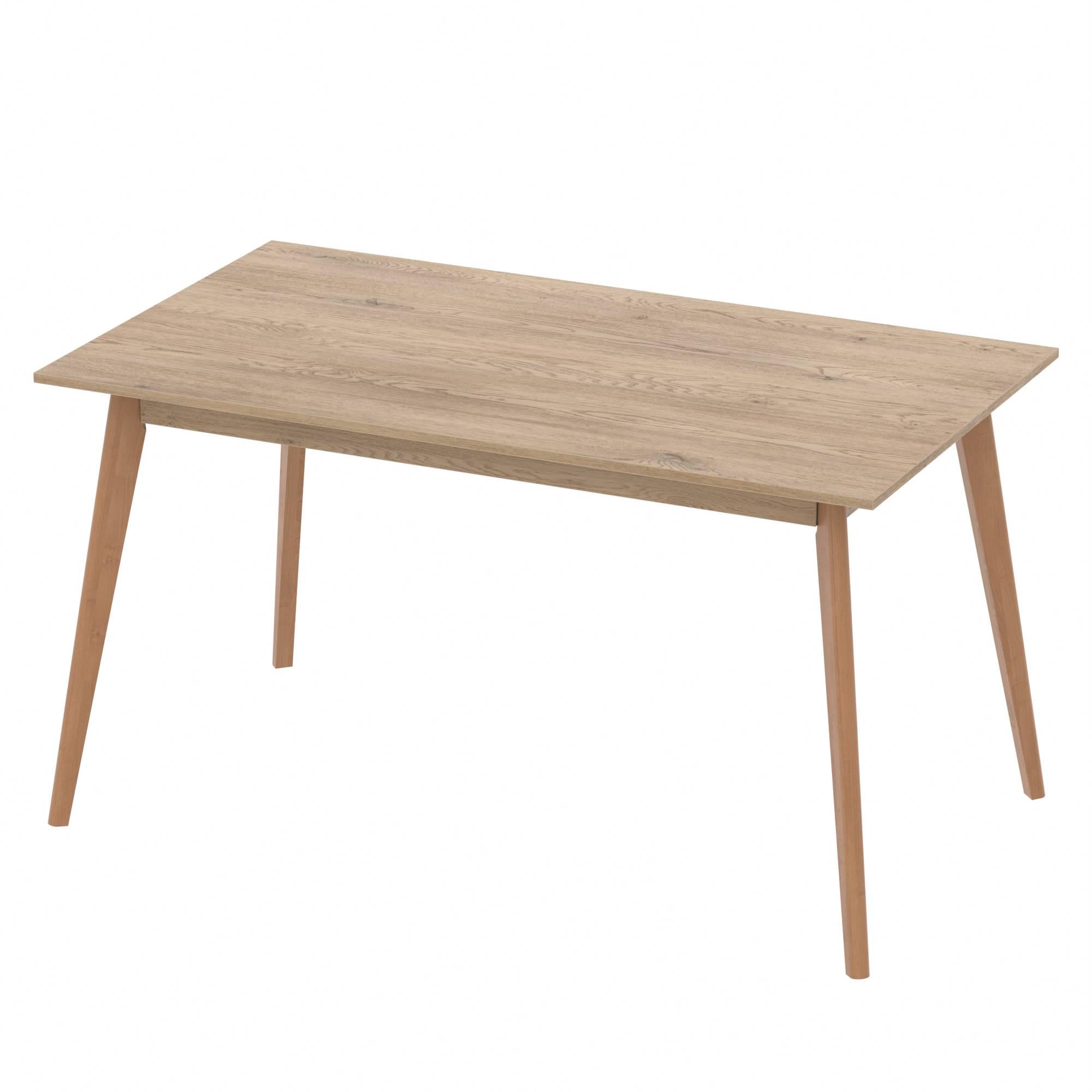 Стол обеденный Неман БОН 1380х780 ДСП Дуб кремона торро/Ольха (558103)