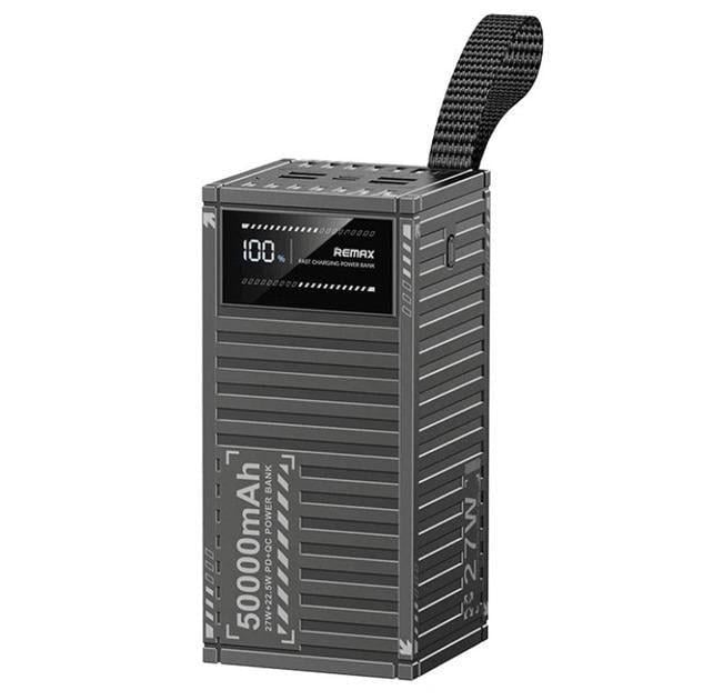 Повербанк Remax с быстрой зарядкой 22,5 W/50000 mAh