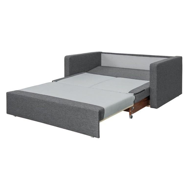 Диван розкладний Мебель-Сервіс Атлант New висувний ДСП/метал тканина Хуго Сірий - фото 2