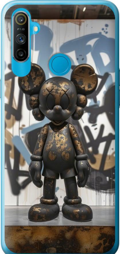 Чехол на Realme C3 Bronze kaws v2 (6098u-1889-42517)