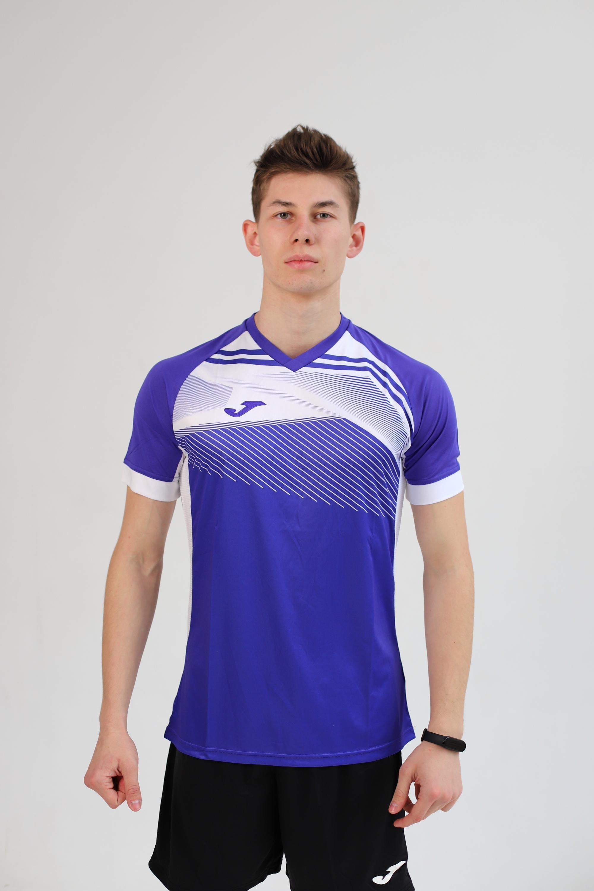 Футболка Joma 101604.552 Supernova Ii T-Shirt S/S M Purple/White