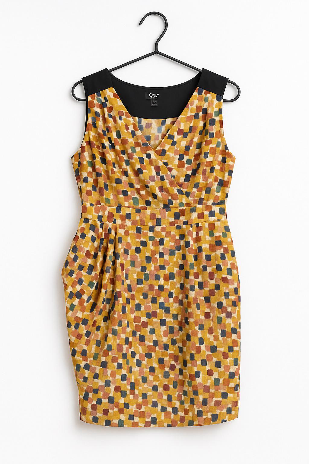 Платье Only 9273ПП принт р. 38 Желтый (3331109413708)