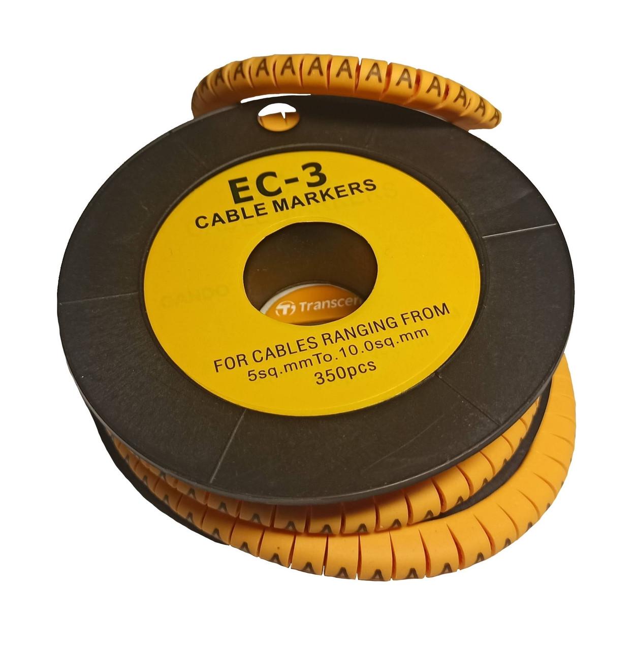 Маркировка кабельная TechnoSystems МК3 "A" 4-6 мм 350 шт. (1554868646) Маркировка кабельная TechnoSystems МК3 "A" 4-6 мм 350 шт. (1554868646)