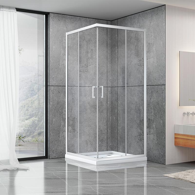 Душова кабіна Dusel А-513 двері розсувні/скло прозоре 80х80х190 (551381) - фото 1 Душова кабіна Dusel А-513 двері розсувні/скло прозоре 80х80х190 (551381) - фото 1