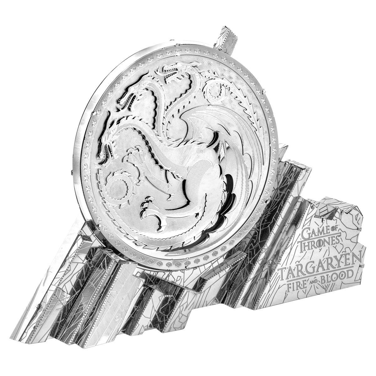 Конструктор металлический Metal Earth Iconx Game of Thrones Targaryen Sigil 3Д (ICX120) - фото 2