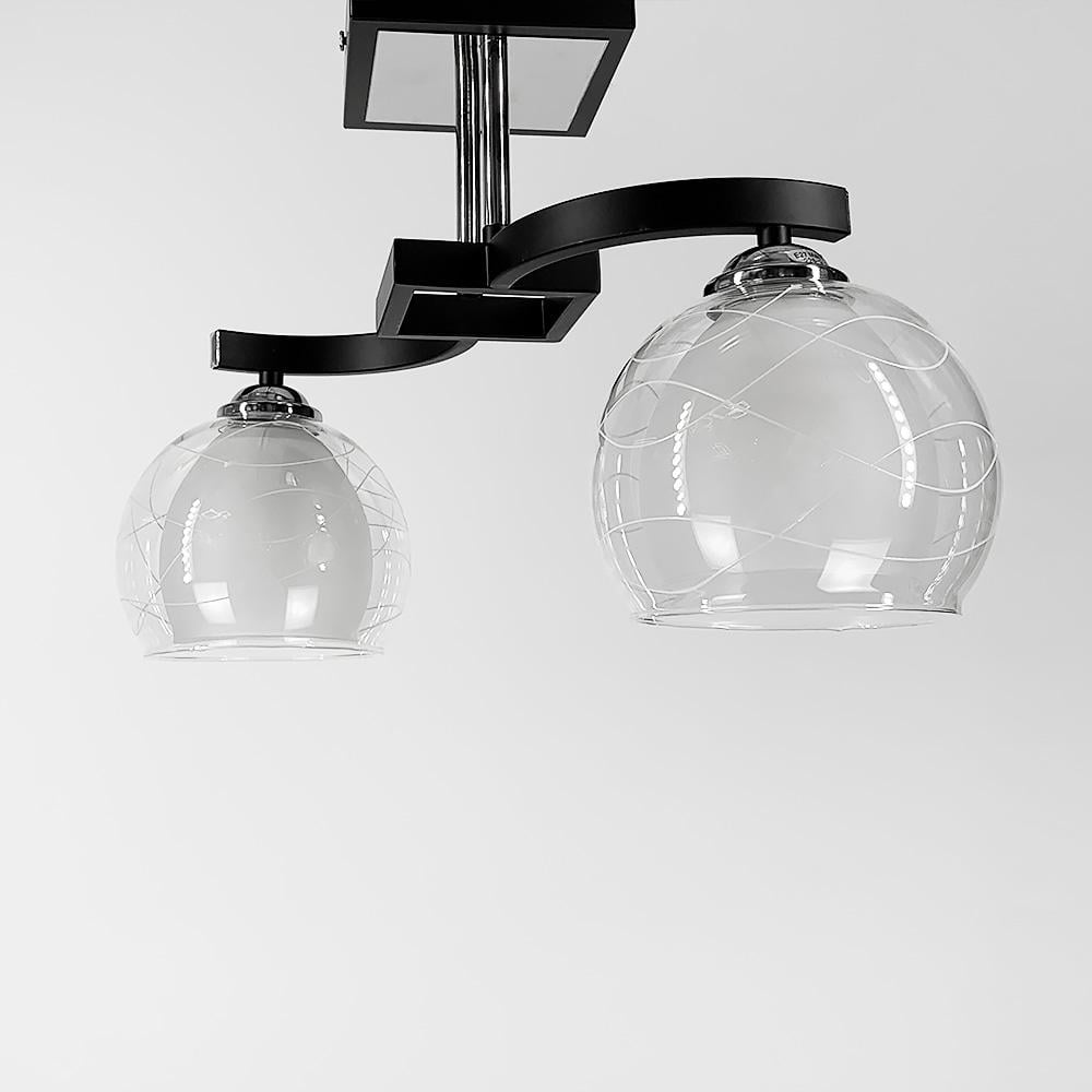 Люстра потолочная Light House LNF-17410/2 Черный