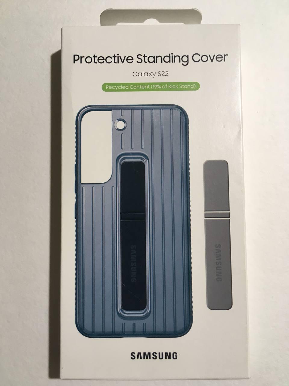 Чохол протиударний із підставкою Protective Rugged Standing Cover EF-RS901CNEGRU для Samsung Galaxy S22 (6.1") Navy - фото 2