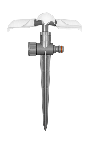 Ороситель вращающийся Bradas WHITE LINE 3-х рожковый на колке (WL-3325)