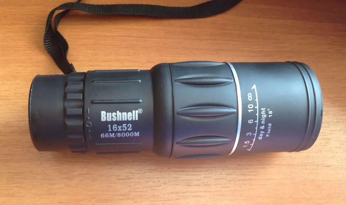 Монокуляр Bushnell 16x52 для охоты/для рыбалки/туризма - фото 5