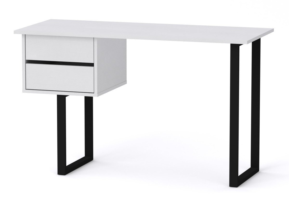 Стіл письмовий Компаніт Лофт 3 120х50х72,8 см Альба білий (61851c32bf788663f50d86e4)