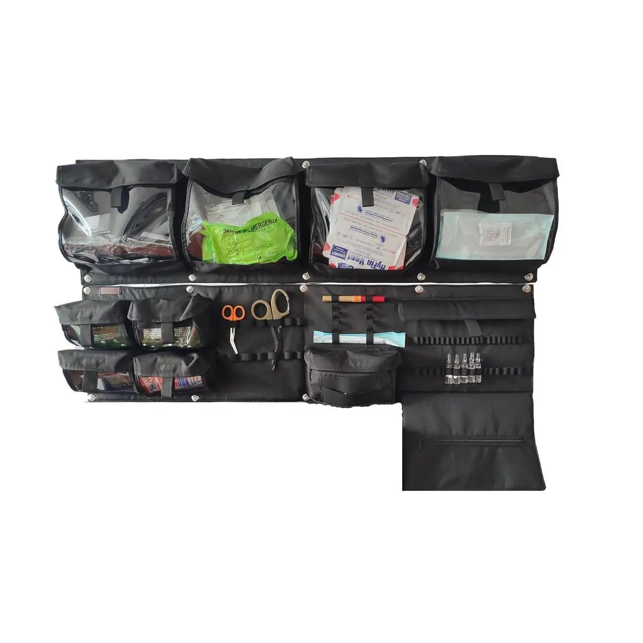 Органайзер для боевого медика с прозрачными карманами вариант 1+2 (27459257)