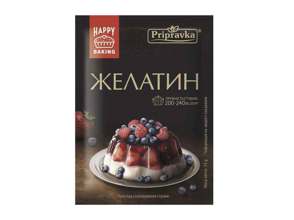 Желатин Приправка 15 г пищевой (211544)
