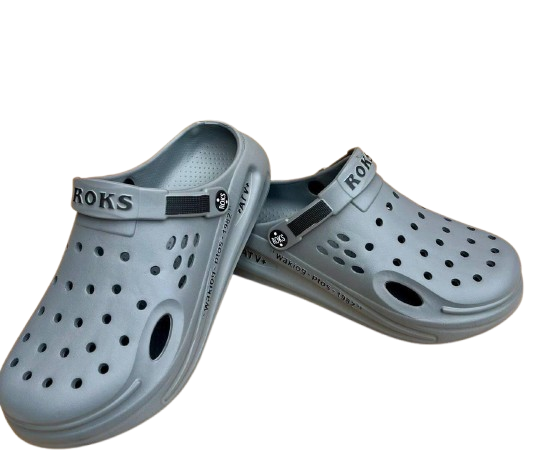 Крокси чоловічі Roksol 516 р. 43 Сірий (11019-43)