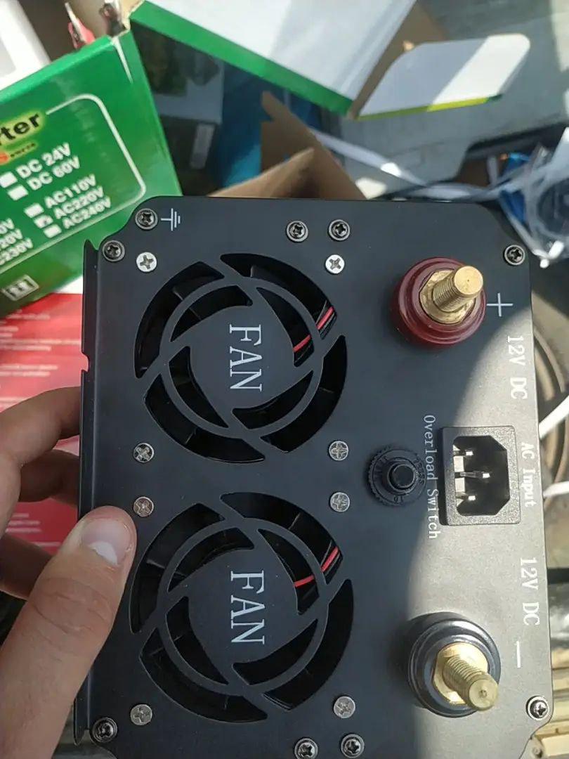 Инвертор Wimpex 7200 W 12V-220V UPS - фото 2