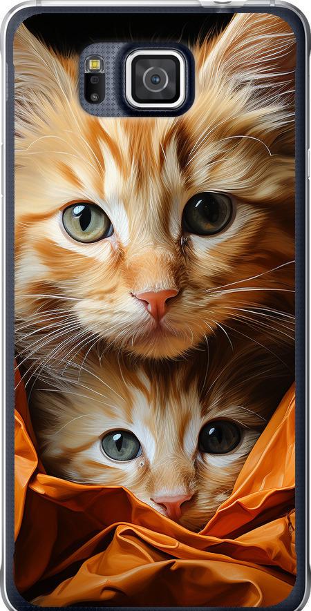 Чехол на Samsung Galaxy Alpha G850F Котики 2 (5664u-65-42517) Чехол на Samsung Galaxy Alpha G850F Котики 2 (5664u-65-42517)