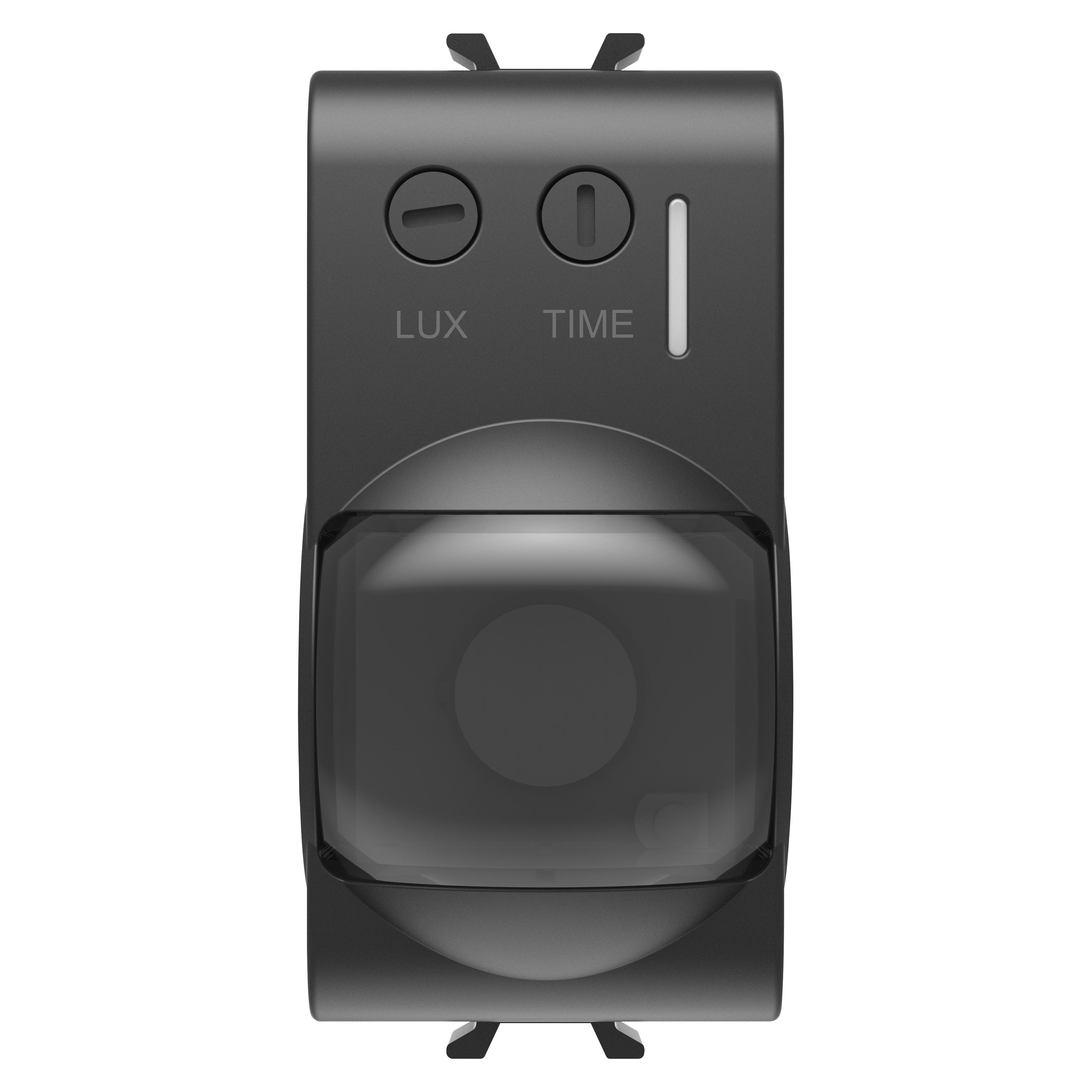 Датчик движения инфракрасный Gewiss Chorusmart 3A 230V 120° дальность 8 м 1 модуль IP20 Черный (GW12594)