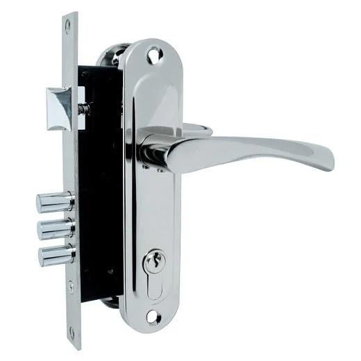 Замок врізний AVERS 1523 без серцевини CR UA Хром (1702717142)