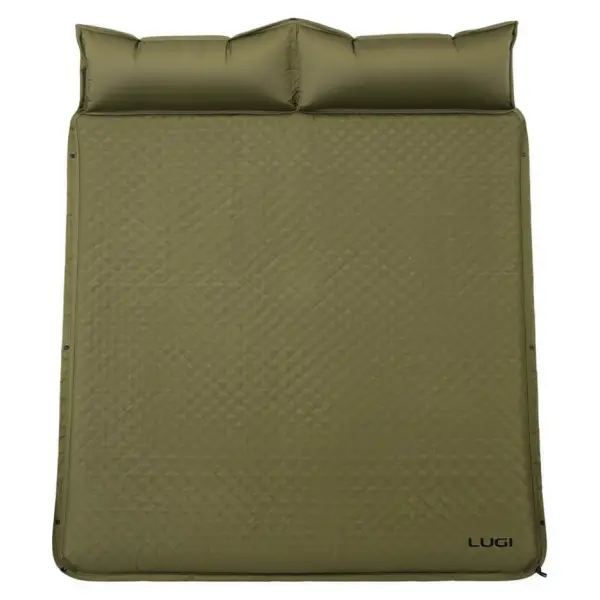 Матрас надувной двухместный с подушкой 190x130x3 см