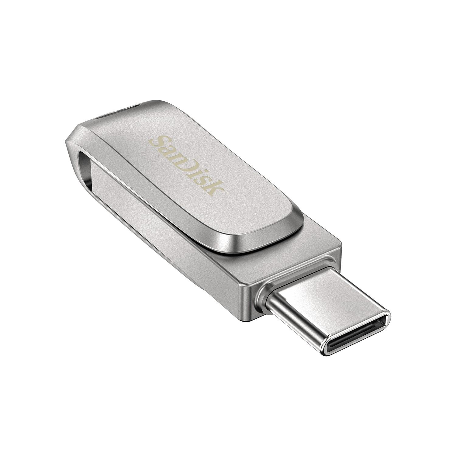 Флеш-память SanDisk Ultra Dual Drive Luxe 64 Гб USB Type-C (11066492) - фото 4