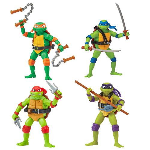 Фигурки Playmates TMNT Nickelodeon 4в1 12 см