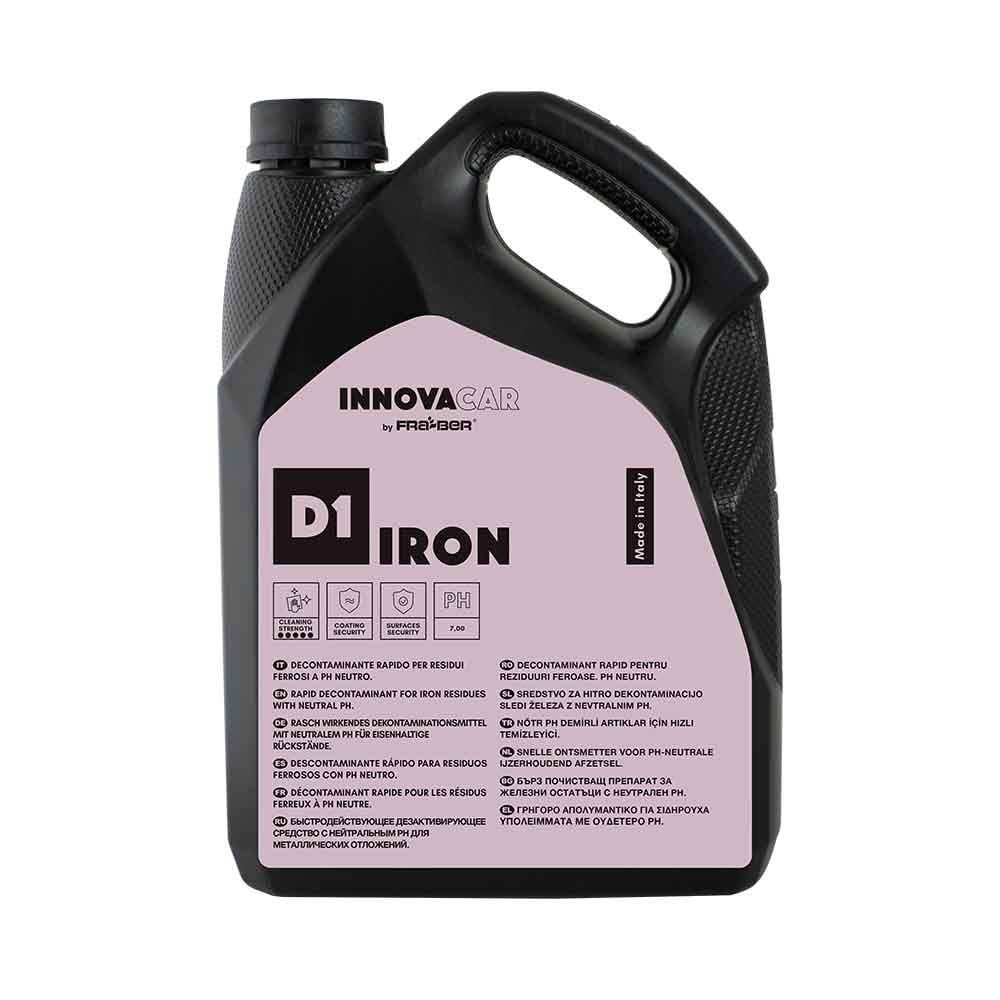 Очиститель металлических вкраплений нейтральный тормозной пыли Innovacar D1 Iron 4,54 л (2944854820)