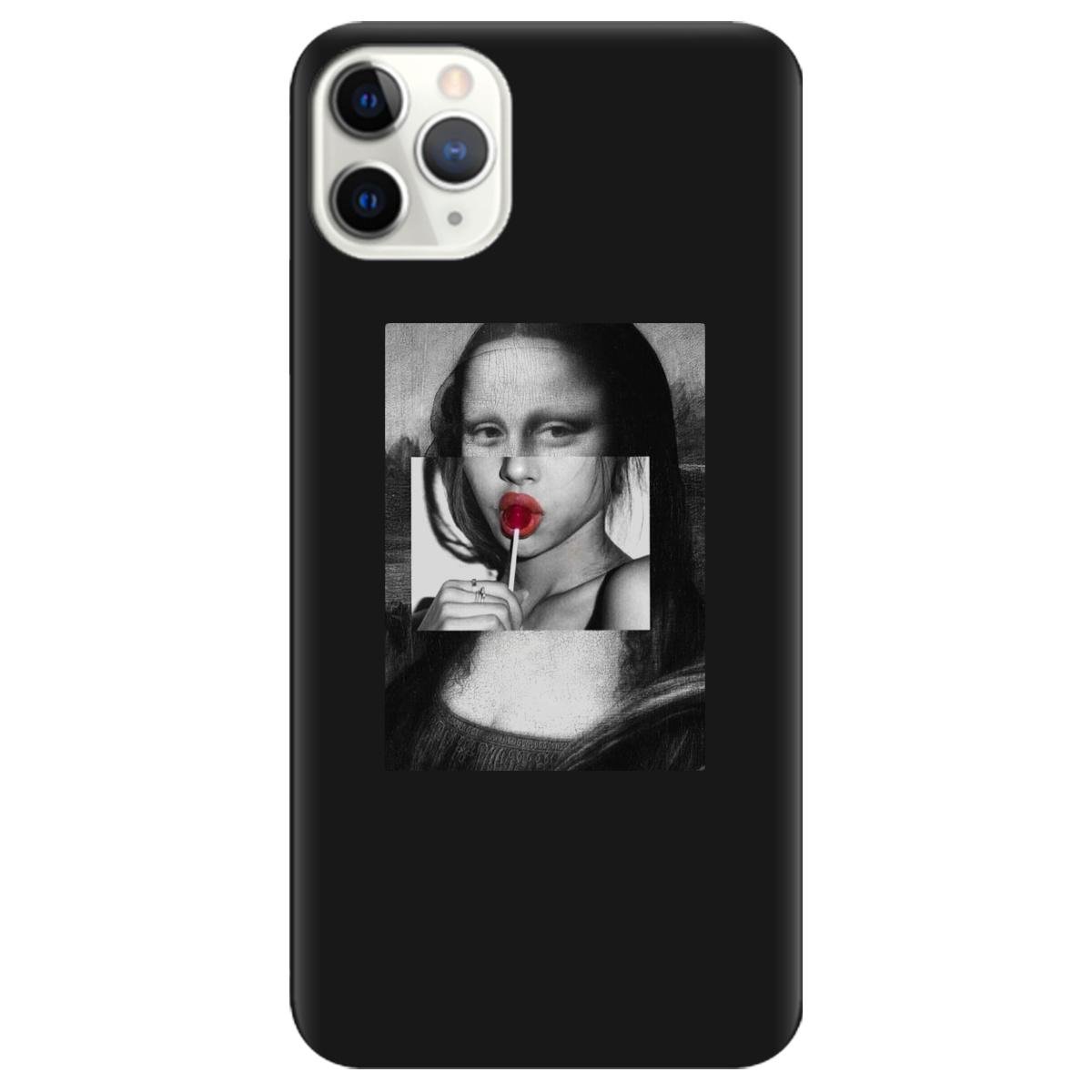 Силіконовий чохол Zorrov для Apple iPhone 11 Pro Max - Mona lisa (12180040179072522)