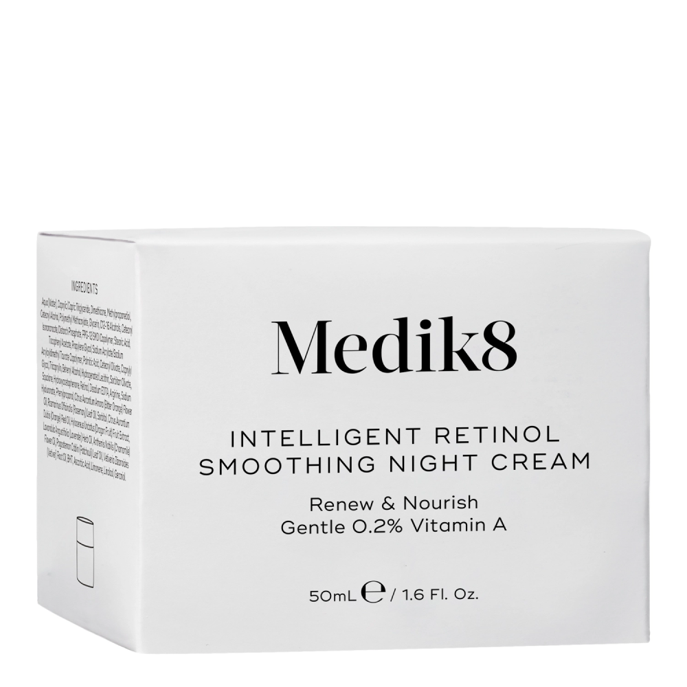 Крем разглаживающий ночной Medik8 Intelligent Retinol Smoothing Night Cream с ретинолом 50 мл (BQ-068) - фото 2 Крем разглаживающий ночной Medik8 Intelligent Retinol Smoothing Night Cream с ретинолом 50 мл (BQ-068) - фото 2