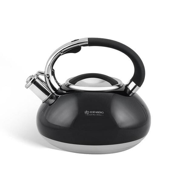 Чайник со свистком Edenberg EB-2452 с капсульным дном 3 л (EB-2452-1) - фото 2 Чайник со свистком Edenberg EB-2452 с капсульным дном 3 л (EB-2452-1) - фото 2
