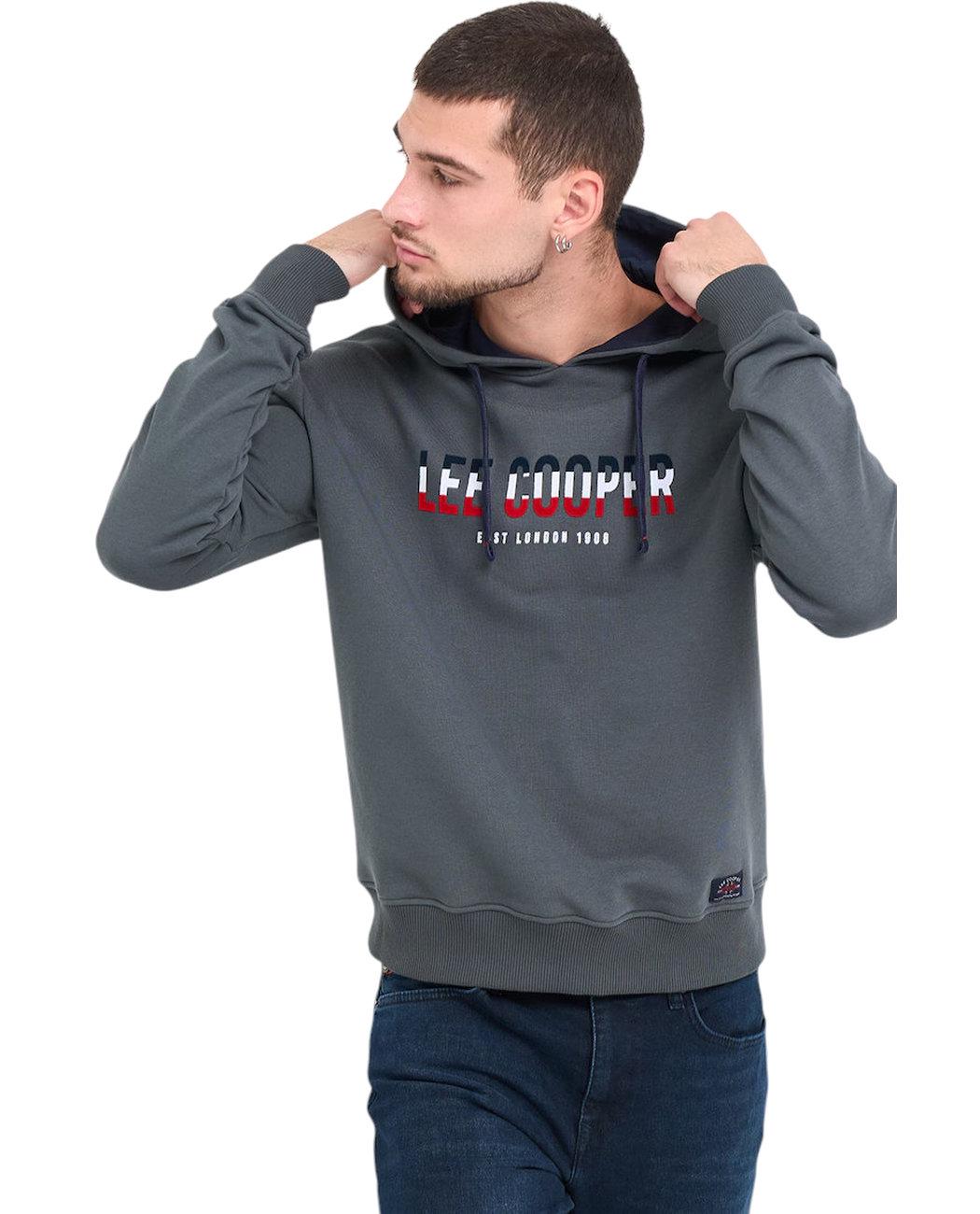 Худі чоловіче Lee Cooper 10395428.758 L Сірий (5942723143167) - фото 9 Худі чоловіче Lee Cooper 10395428.758 L Сірий (5942723143167) - фото 9