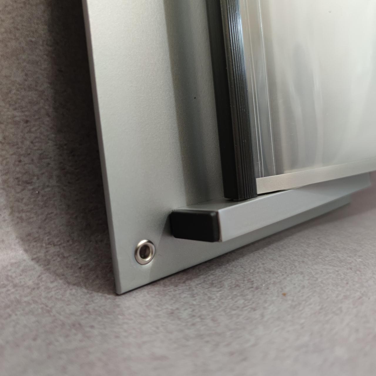 Стенд-книжки Эконом на 5 карманов без заголовка Серебристый (1812534335) - фото 3