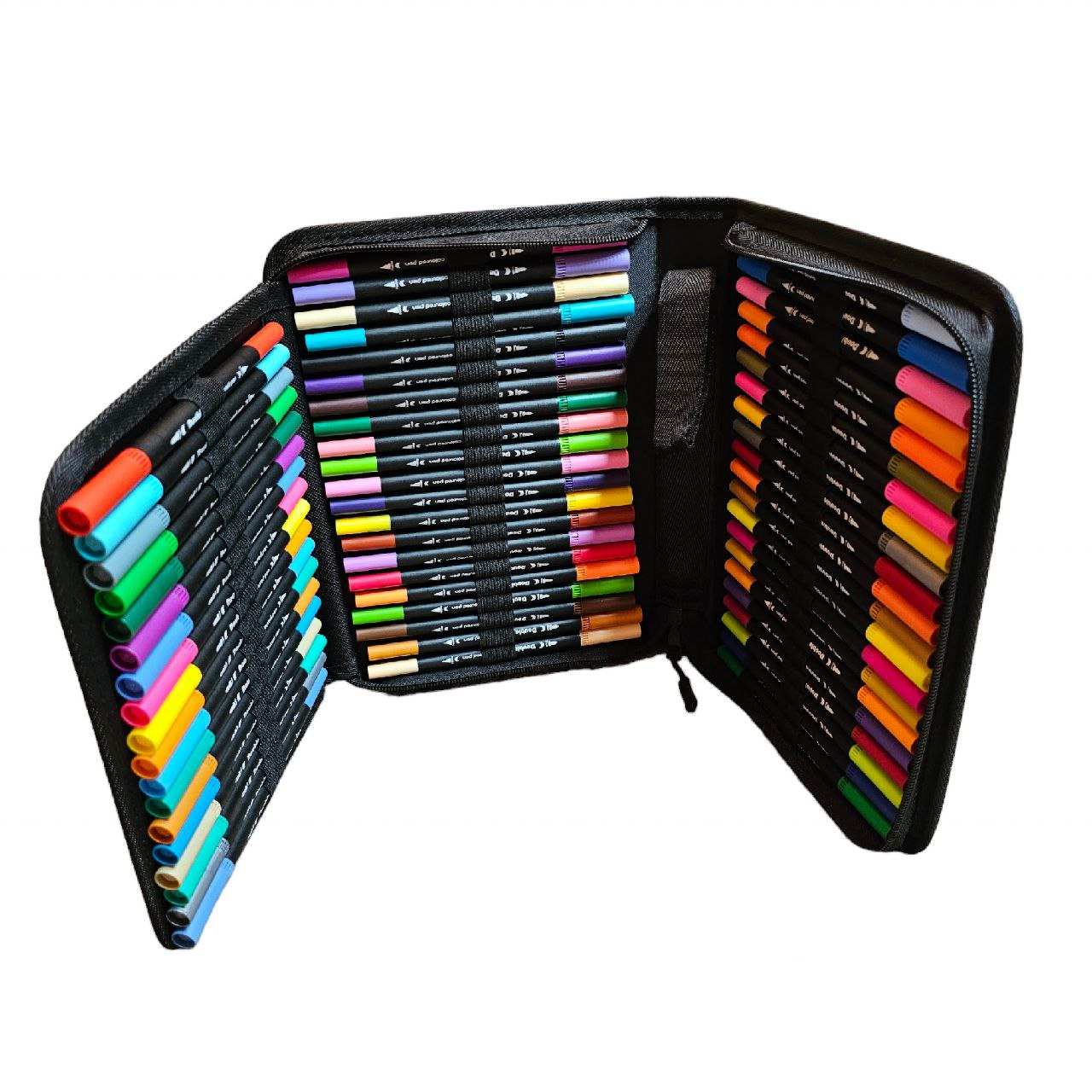 Набор акварельных двусторонних скетч-маркеров для рисования Color brush 60 шт.