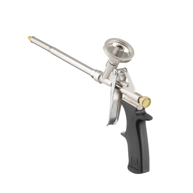 Пістолет для піни Intertool нікель (PT-0603) - фото 2 Пістолет для піни Intertool нікель (PT-0603) - фото 2