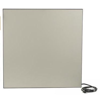 Керамічний обігрівач інфрачервоний з конвекцією на ніжках Кам-ин 475 Вт на 10 кв м Бежевий