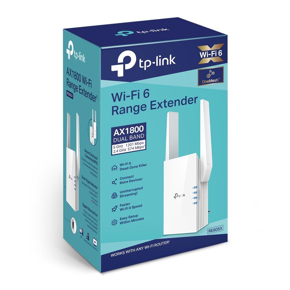 Повторювач Wi-Fi TP-Link RE605X (348850) - фото 4 Повторювач Wi-Fi TP-Link RE605X (348850) - фото 4