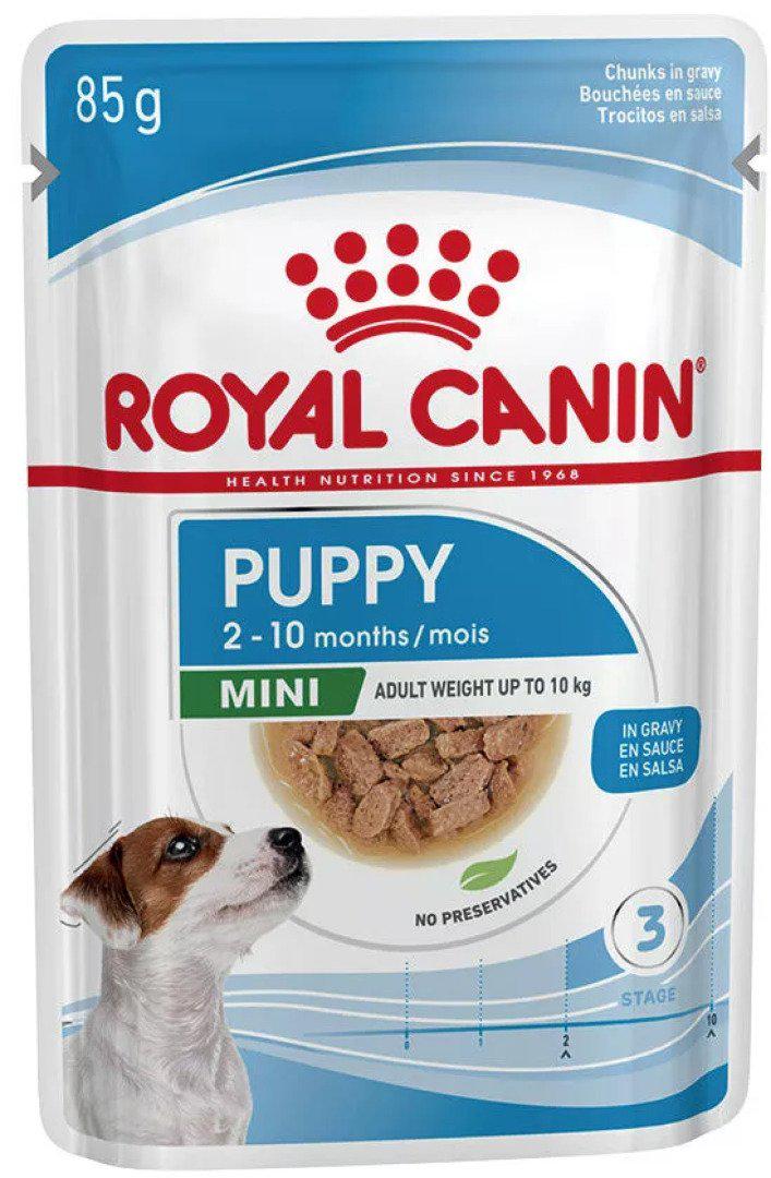 Корм вологий для цуценят мініатюрних порід Royal Canin Mini Puppy 85 г (9003579008218) Корм вологий для цуценят мініатюрних порід Royal Canin Mini Puppy 85 г (9003579008218)