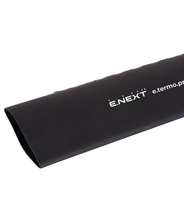 Ізоляційна трубка термозбіжна E.NEXT e.termo.pro.70.23.black Ø 70/23 мм з клейовим шаром 1 м Чорний (p092054)