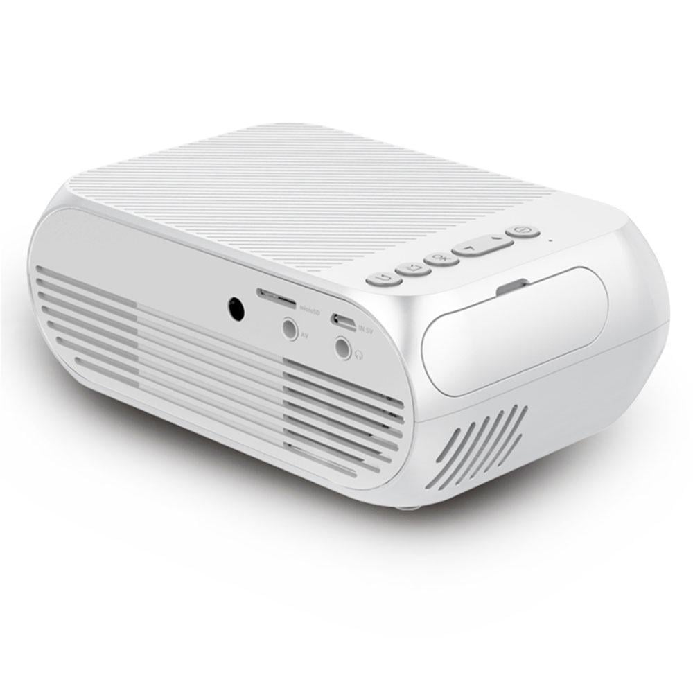 Портативный проектор Projector LED YG-320 Mini Белый - фото 6