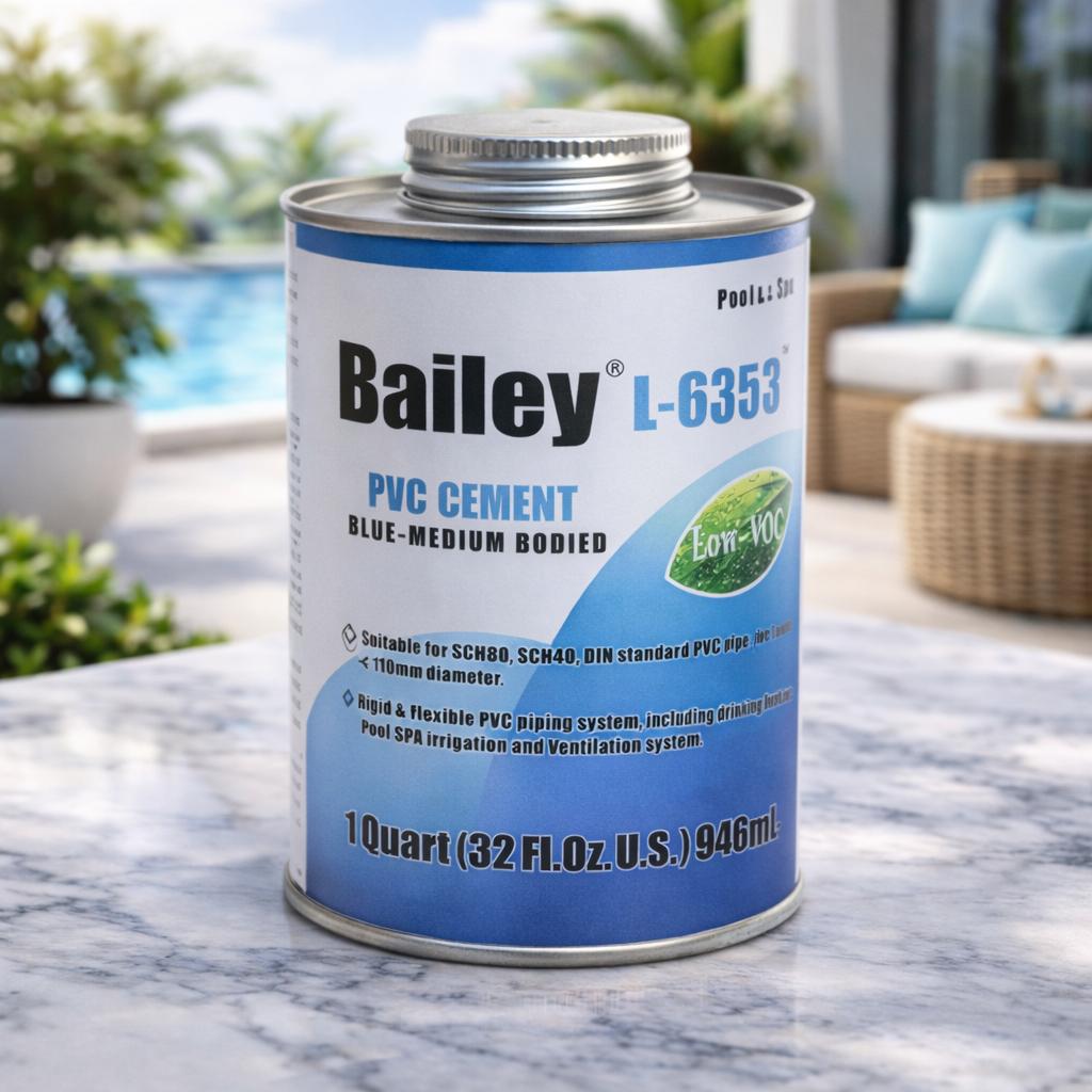 Клей для труб ПВХ Bailey L-6023 946 мл (18465)