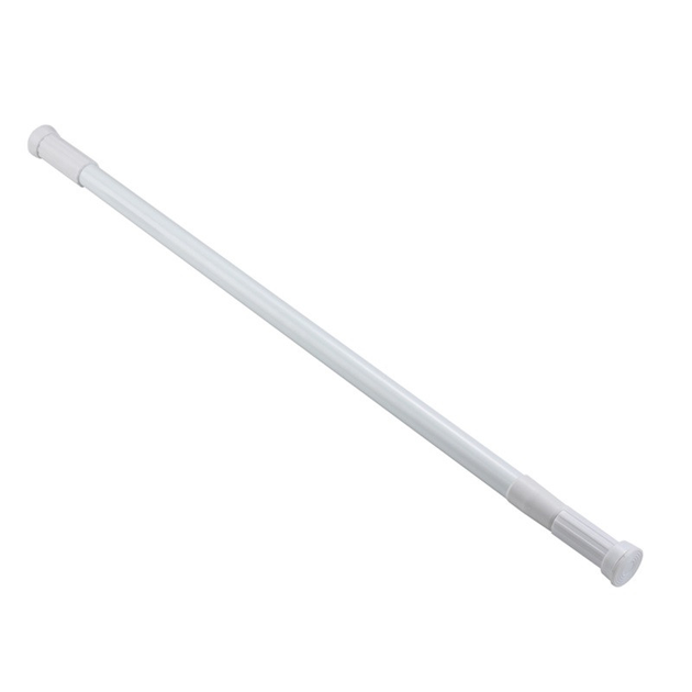 Штанга для душевой шторы Zerix CRA-110x200 алюминий телескопическая Белый (ZX4998)