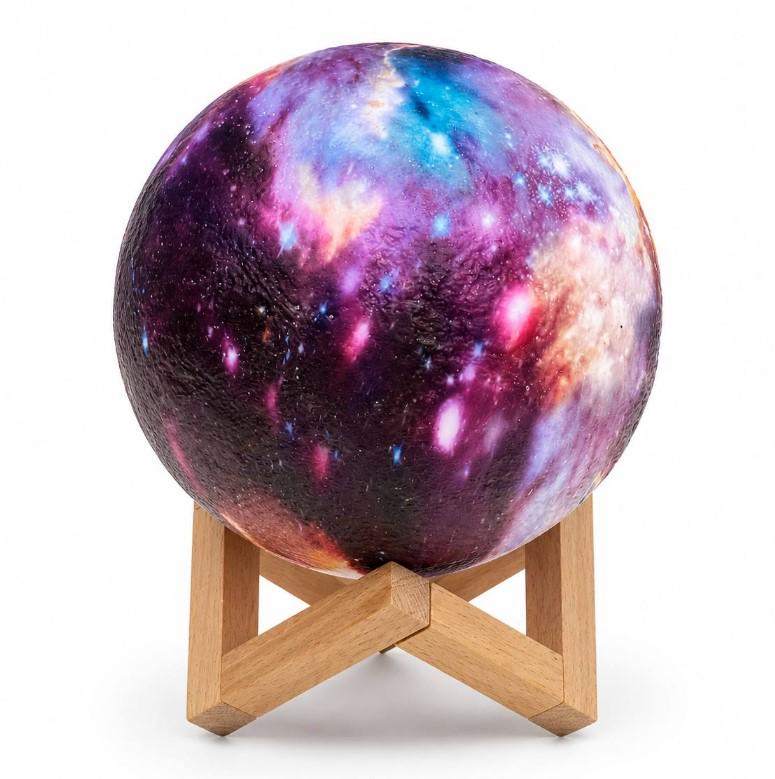 Ночник 3D ночник Moon Lamp Луна с пультом управления и подставкой (M1030)