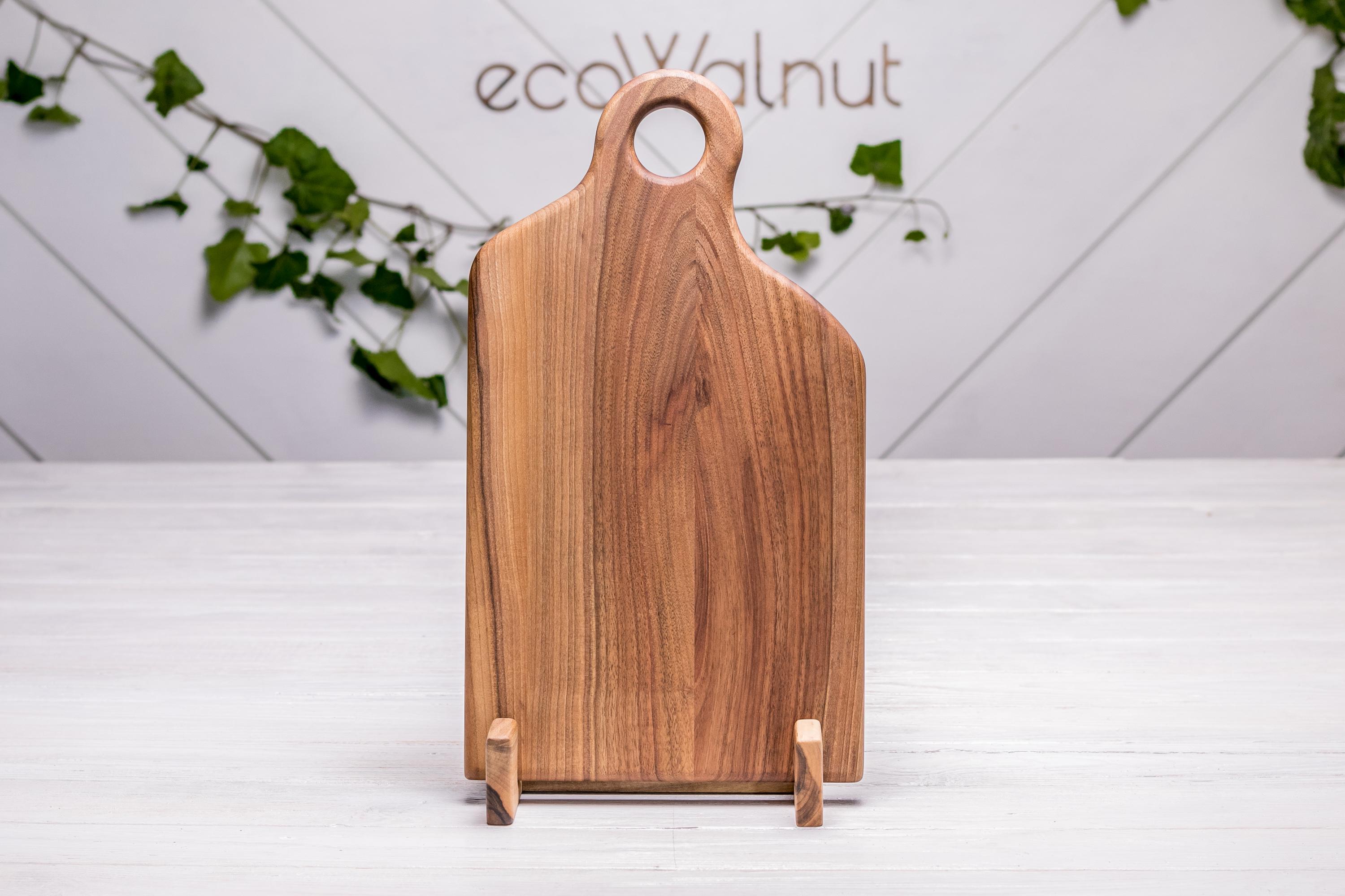 Доска ореховая EcoWalnut кухонная разделочная L (EK-8.2) - фото 4 Доска ореховая EcoWalnut кухонная разделочная L (EK-8.2) - фото 4