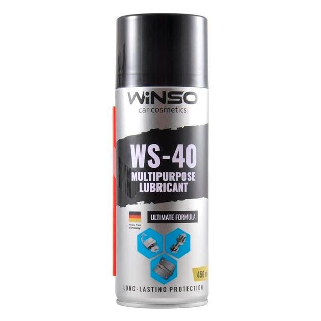 Смазка автомобильная WINSO WS-40 830210 PROFESSIONAL MULTIPURPOSE LUBRICANT 450 мл (106065)