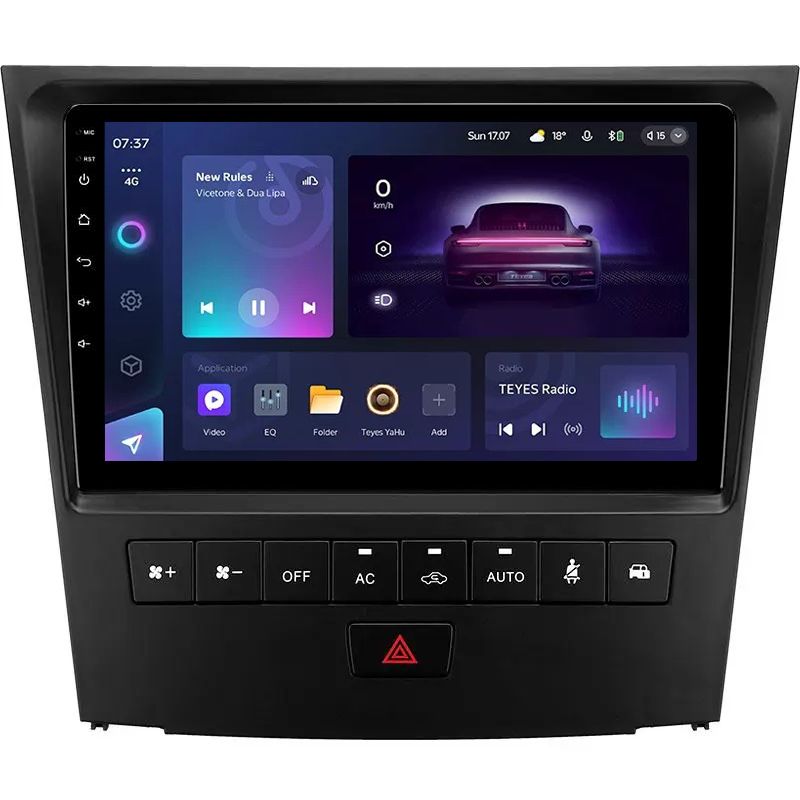 Магнитола штатная Teyes CC3 2K 4/64 GB для Lexus GS III 3 300/350/400/430/450H/460 2004-2011 г. 9'' (AR-70026)
