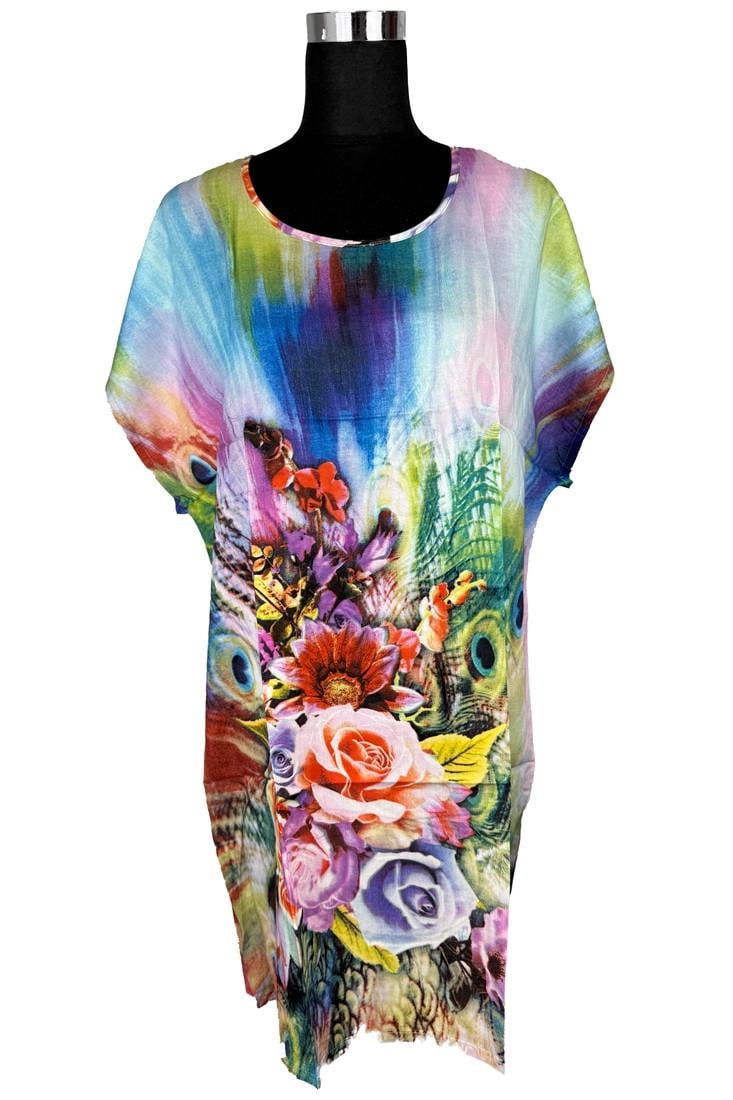 Туника женская OneSize р. 40-50 Разноцветный (2611748886)