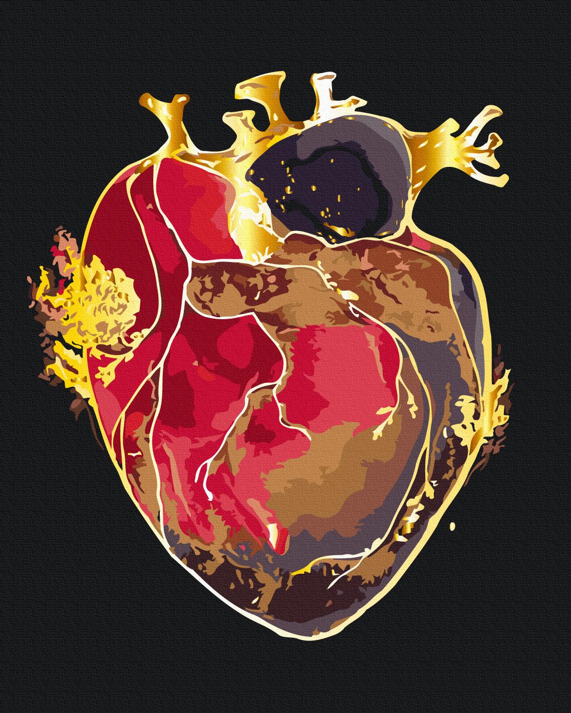 Картина по номерам Brushme С любовью к себе © Юлия Ангелюк 40x50 см (BS54433)